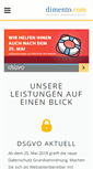 Mobile Screenshot of dimento.com